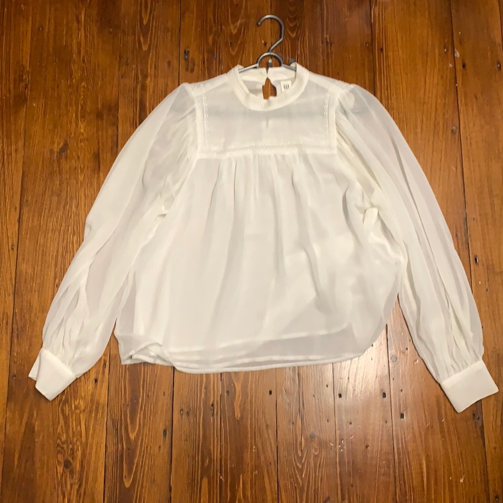 Gap white blouse